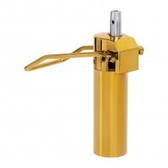 Hydraulic lift for hairdresser's chair D04, gold color