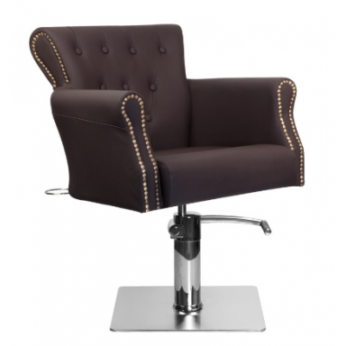 Professional hairdressing chair HAIR SYSTEM BER 8541, brown Professional hairdressing chair HAIR SYSTEM BER 8541, brown