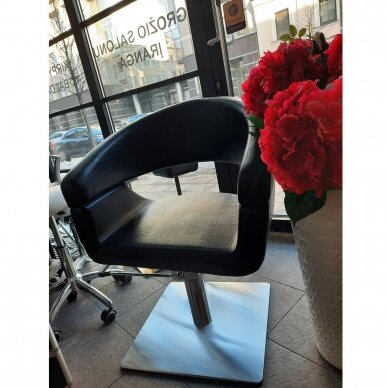 Professional barber chair GABBIANO 044, black color 4 Professional barber chair GABBIANO 044, black color 4