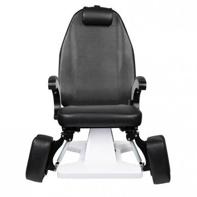 Profesionali hidraulinė podologinė kėdė pedikiūro procedūroms MOD 112, juodos spalvos 3