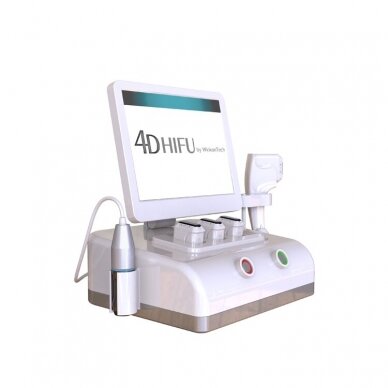 Аппарат УЗИ 4D HIFU для лица и тела, 2 насадки, 11 картриджей. Мобильная версия устройства 1