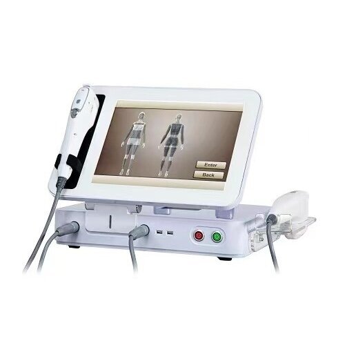 HIFU focused 8D ultrasound machine for face and body, 2 tips 1 HIFU focused 8D ultrasound machine for face and body, 2 tips 1