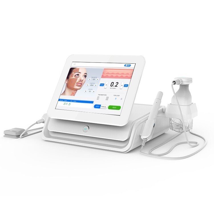 HIFU focused 13D ultrasound machine for face and body, 3 tips 1