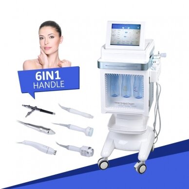 HYDRO SKIN profesionalus daugiafunkcinis veido priežiūros aparatas 6in1 3