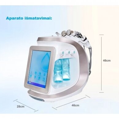 HYDRO SKIN profesionalus daugiafunkcinis veido priežiūros aparatas 8in1 5 HYDRO SKIN profesionalus daugiafunkcinis veido priežiūros aparatas 8in1 5