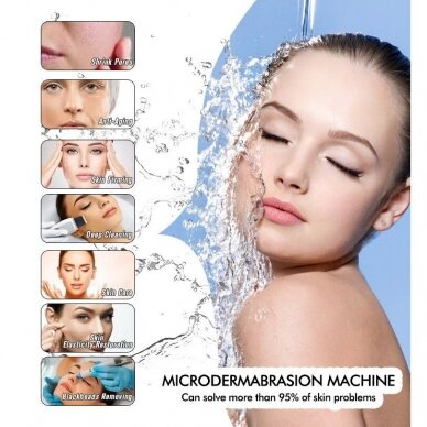 HYDRAFACIAL Veido odos atnaujinimo daugiafunkcinis vandens dermabrazijos aparatas 14in1 6
