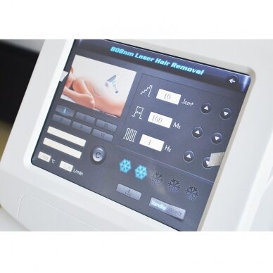 Diode hair removal laser 755+808+1064nm, 1 nozzle , white color 4 Diode hair removal laser 755+808+1064nm, 1 nozzle , white color 4