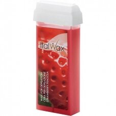 ITALWAX STRAWBERRY depilation wax cartridge, 100 ml