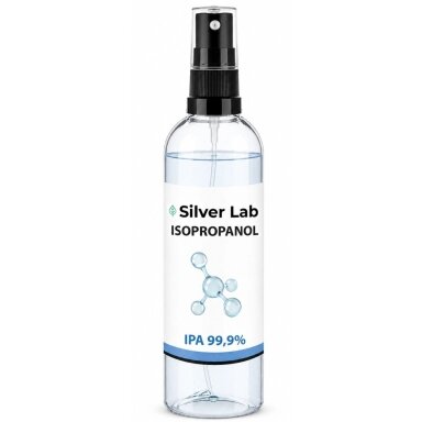 SILVER LAB isopropyl alcohol IPA 99.9 %, 150 ml with spray head SILVER LAB isopropyl alcohol IPA 99.9 %, 150 ml with spray head
