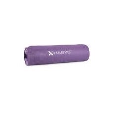 Коврик для йоги для тренировок NBR, 183х61х1см, фиолетовый цвет