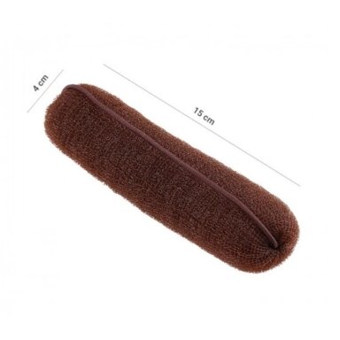 LUSSONI гибкая губка для волос для формирования пучка BROWN, 150 mm LUSSONI гибкая губка для волос для формирования пучка BROWN, 150 mm