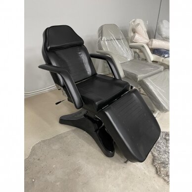 Profesionali hidraulinė kosmetologinė kėdė-lova A 234, juodos spalvos 8