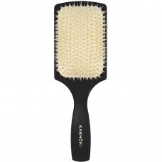 KASHOKI HAIR BRUSH PADDLE WITH WHITE BOAR BRISTLES hair comb with natural white boar bristles