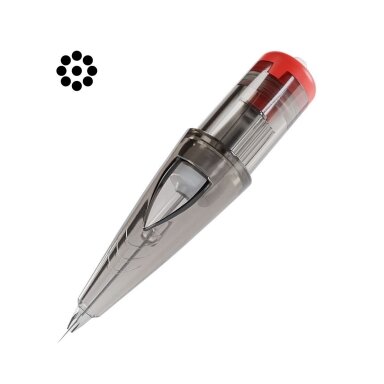 Cartridge for tattoos EL CARTEL 0,30/9RL LINER/10 pcs. Cartridge for tattoos EL CARTEL 0,30/9RL LINER/10 pcs.