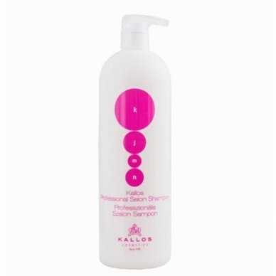 KALLOS KJMN Professional salon plaukų šampūnas, 1000 ml.