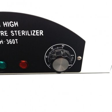 Professional hot air sterilizer for hygiene passport CH-360T, white color 3