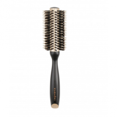 KASHOKI HAIR BRUSH NATURAL BEAUTY natūralios šukos plaukams OVAL 28mm KASHOKI HAIR BRUSH NATURAL BEAUTY natūralios šukos plaukams OVAL 28mm