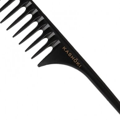 KASHOKI HR COMB WT TAIL COMB 450 comb for very thick hair AOI 2