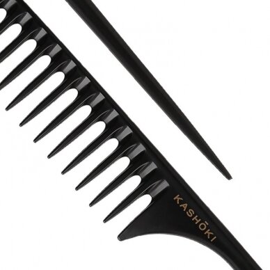 KASHOKI HR COMB WT TAIL COMB 450 comb for very thick hair AOI 3