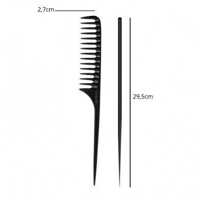 KASHOKI HR COMB WT TAIL COMB 450 comb for very thick hair AOI 1