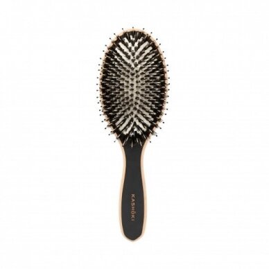 KASHOKI TOUCH OF NATURE WOODEN OVAL HAIR BRUSH natural wooden comb OVAL 1