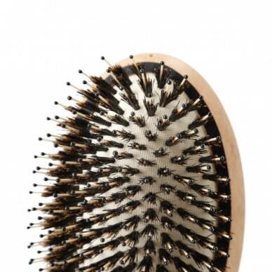 KASHOKI TOUCH OF NATURE WOODEN OVAL HAIR BRUSH natural wooden comb OVAL 3