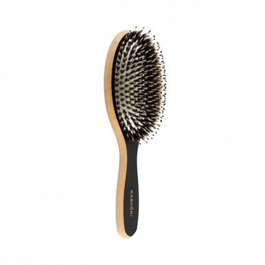 KASHOKI TOUCH OF NATURE WOODEN OVAL HAIR BRUSH natural wooden comb OVAL