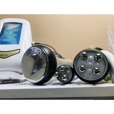 Profesionalus kavitacijos ir radijo dažnio aparatas riebalų skaidymui ir kūno linijų mažinimui MINI 6