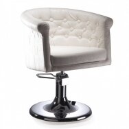 Professional hairdressing chair AISTRA, white color