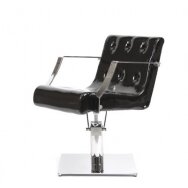 Профессиональный парикмахерский стул AISTRA SIMPLE, черный лак