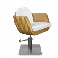 Professional hairdressing chair MIA, white color