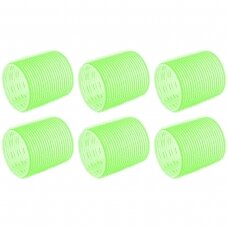 Sticky hair curlers (64 mm), 6 pcs.