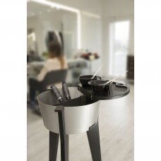 Professional hairdressing trolley ICONI, grey color