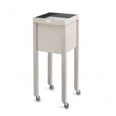 Professional hairdressing trolley KUBOCO, white color