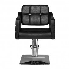 Профессиональное парикмахерское кресло HAIR SYSTEM SM362, черного цвета