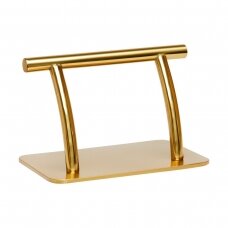 Hairdressing footstool for clients feet L005S, golden color