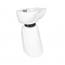 Professional hairdressing sink GABBIANO MT-A3, white color