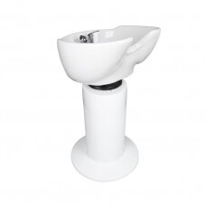 Professional hairdressing sink GABBIANO MT-A5, white color