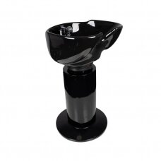 Professional hairdressing sink GABBIANO MT-A5, black color