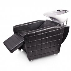 Professional hairdressing sink for beauty salons GLAMROCK (wide range of upholstery)