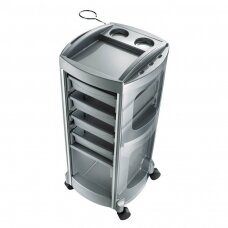 Professional hairdressing trolley NEW GENIUS AE, gray color