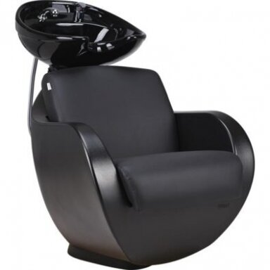 Professional hairdresser sink for beauty salons THOMAS-AYA, black color Professional hairdresser sink for beauty salons THOMAS-AYA, black color