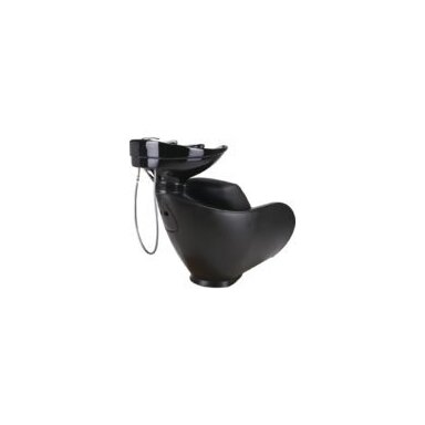 Professional hairdresser sink for beauty salons THOMAS-AYA, black color Professional hairdresser sink for beauty salons THOMAS-AYA, black color