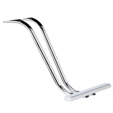 CALISSIMO hairdressing chair footrest for supporting the clients feet, assembled CALISSIMO hairdressing chair footrest for supporting the clients feet, assembled