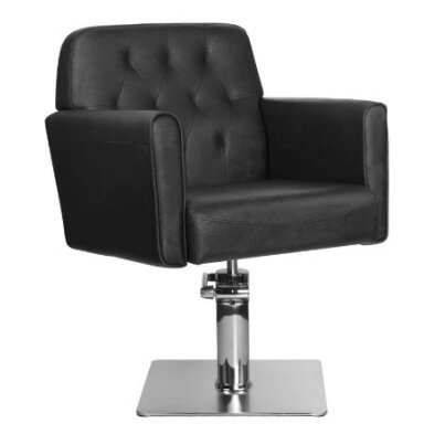 Professional barber chair GABBIANO HAMBURG, black Professional barber chair GABBIANO HAMBURG, black