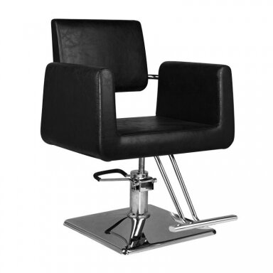 Профессиональное парикмахерское кресло HAIR SYSTEM SM313, juodos spalvos Профессиональное парикмахерское кресло HAIR SYSTEM SM313, juodos spalvos