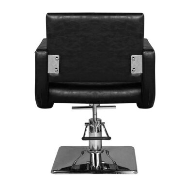Профессиональное парикмахерское кресло HAIR SYSTEM SM376, черного цвета Профессиональное парикмахерское кресло HAIR SYSTEM SM376, черного цвета