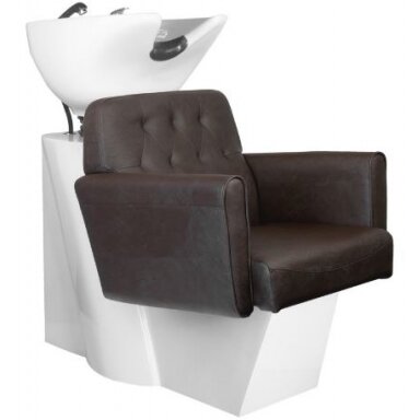 Professional hairdressing sink HAMBURG, brown color Professional hairdressing sink HAMBURG, brown color