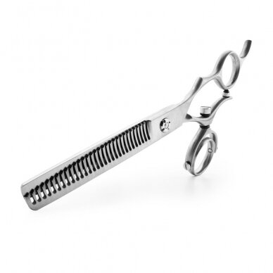 KIEPE профессиональные итальянские ножницы для филировки волос с вращающимся кольцом 30 ЗУБЦОВ 5