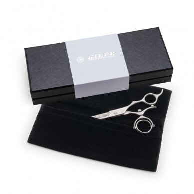 KIEPE professional Italian hair thinning scissors with rotating ring 30 TEETH 1